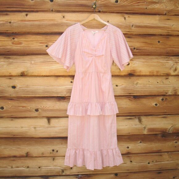 NWT Tularosa Everly Linen Blend Dress - Picture 4 of 10